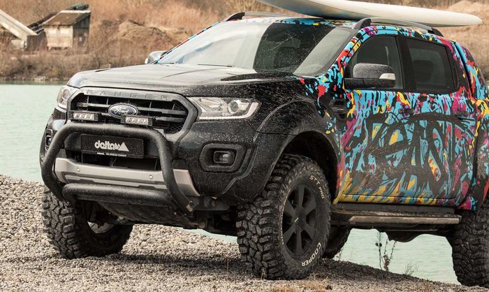 Delta 4 4 Sukses Modif Ford  Ranger  Tampil Lebih Ganteng 