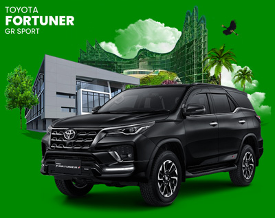 sewa & rental mobil fortuner balikpapan + sopir